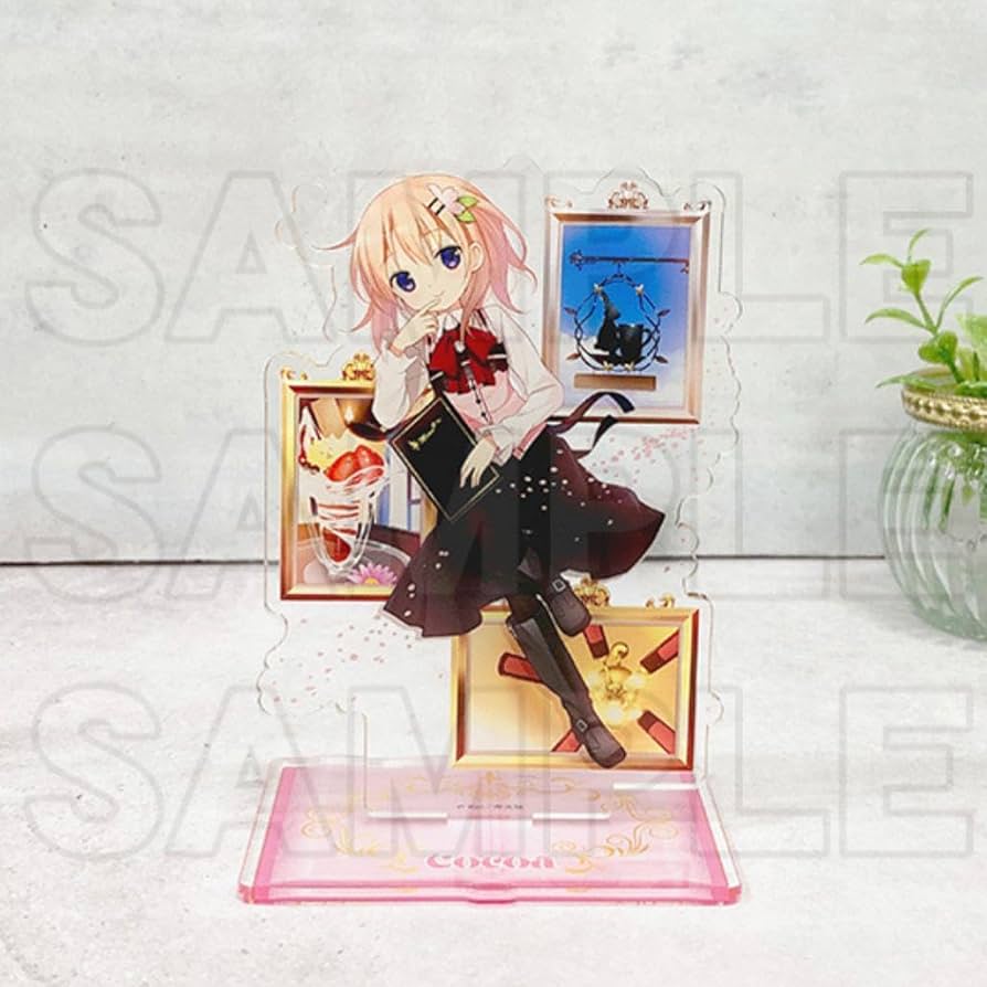 ご注文はうさぎですか　ココア　アクリルプレート アクリルプレート＜ココア＆ちびチノ＞